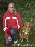 Bild:Tintin med matte Britt-Marie 