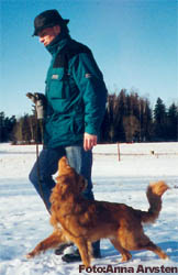 Udo med Robban, sin husse
